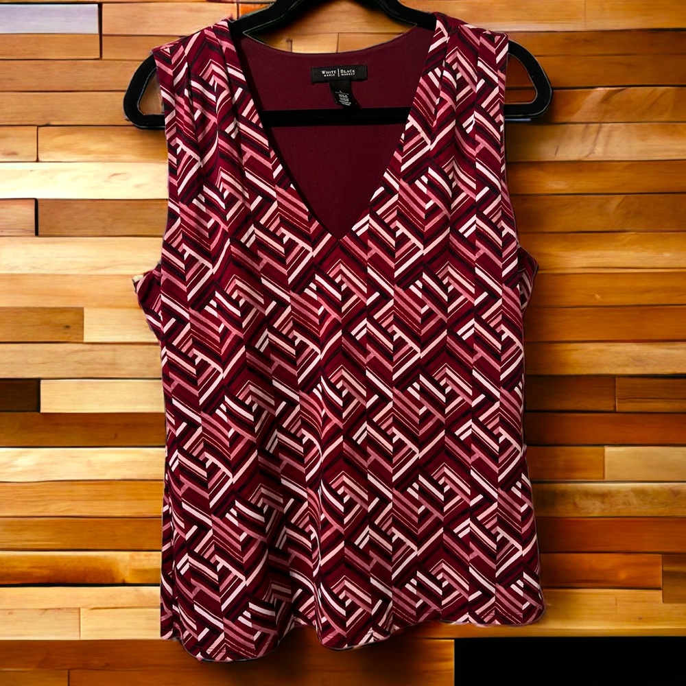 White House Black Market Sleeveless Bouse